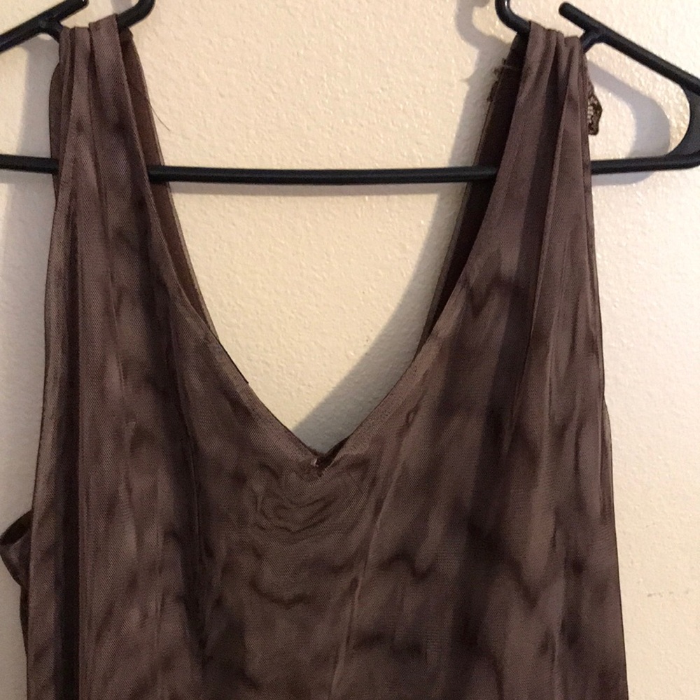Torrid Brown Ruched Wrap Sundress - Picture 7 of 8